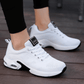Women's orthopedic dress shoes with a low heel and a built-in arch support