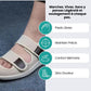 Open orthopedic summer shoes with a cushioned footbed, in beige, black, gray and blue