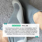 Soft barefoot style orthopedic shoes with a thin flexible sole, in gray, black, white or purple