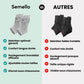 Elastic orthopedic brace with adjustable straps wrapped around the ankle