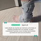 Elastic orthopedic brace with adjustable straps wrapped around the ankle