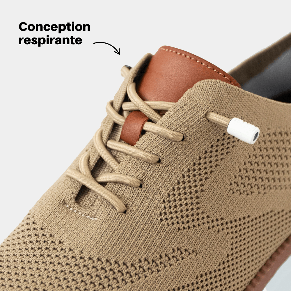 Brown wide orthopedic shoes with a roomy rounded toe and a padded collar