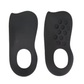 Half insoles with a raised arch that sit under the midfoot for flat feet