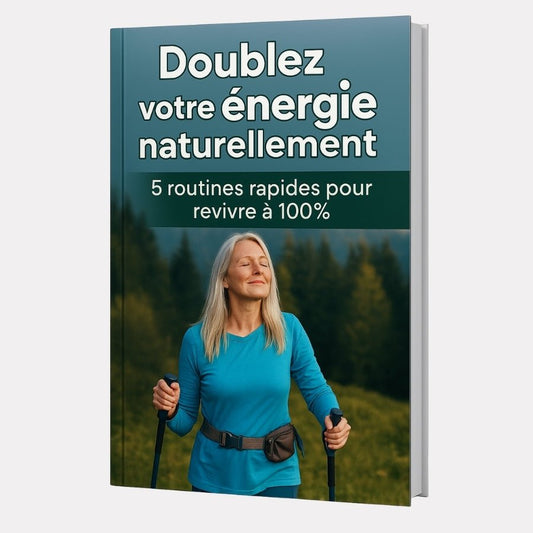 Cover of a downloadable guide to rebuilding natural energy through five daily habits