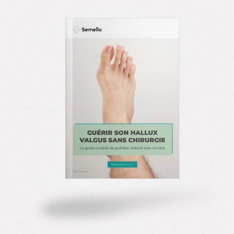 Ebook guide of five exercises to relieve a bunion at home without surgery