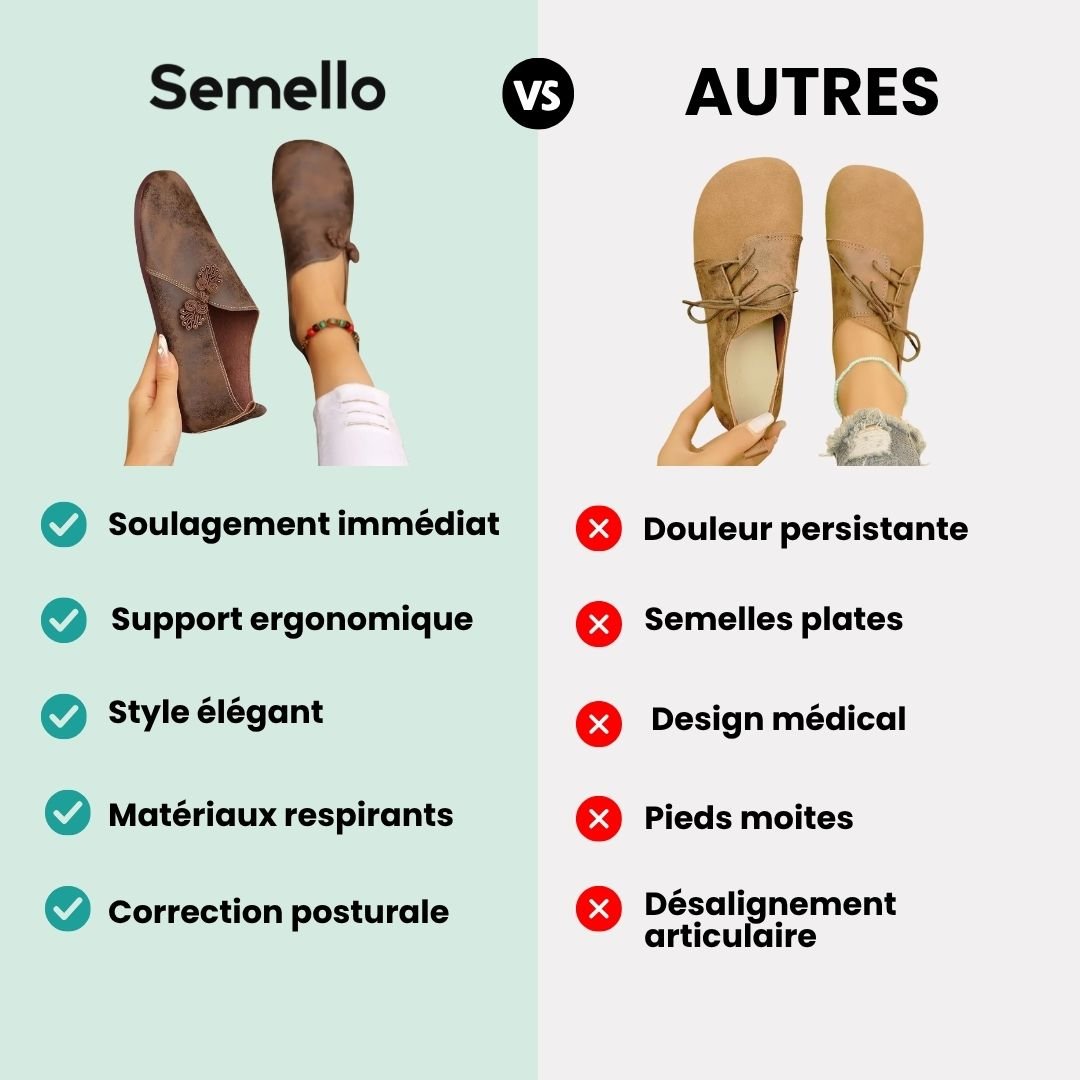Caramel leather shoes with a wide toe box and a cushioned orthopedic insole