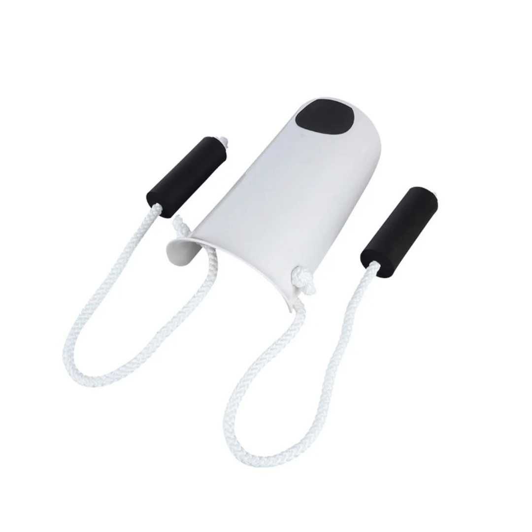 Stocking donner frame that holds a compression stocking open for the foot