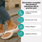Women's orthopedic sandals with wide straps and a contoured cushioned footbed