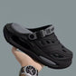 Breathable slip-on sandals with orthopedic insoles and non-slip soles, in white, black and khaki
