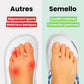 Breathable slip-on sandals with orthopedic insoles and non-slip soles, in white, black and khaki