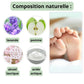 Peeling foot mask in booties pulled over dry feet to soften hard skin
