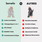 Fingerless compression gloves worn over the hands for arthritis relief