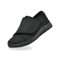 Lightweight orthopedic shoes with adjustable straps over the instep, in pink, black, gray and beige