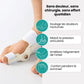 Rigid adjustable splint strapped around the foot to realign the big toe overnight