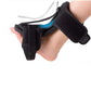 Adjustable night splint worn on the foot and calf to stretch the plantar fascia during sleep