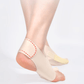 Ultra-thin corrector sock that wraps the big toe and stays hidden inside a shoe