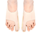 Ultra-thin bunion correction sock worn under the big toe joint inside any shoe