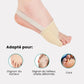 Small silicone sleeve slipped over the little toe to cushion rubbing
