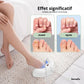 Handheld light therapy device held over the toenail to treat nail fungus
