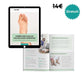 Adjustable bunion corrector strapped around the forefoot to draw the big toe straight