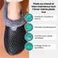 Clog-style winter slippers with a lined interior, in black, pink, blue, white and orange
