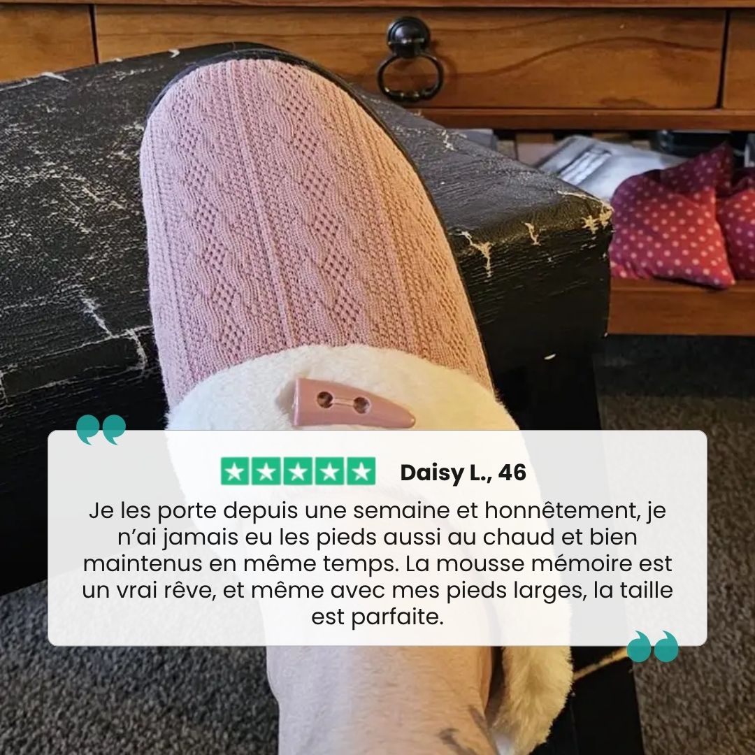Pink orthopedic winter slippers with a closed back and contoured arch support