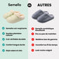Waterproof orthopedic slippers with a molded one-piece sole, in light green, black, blue and pink