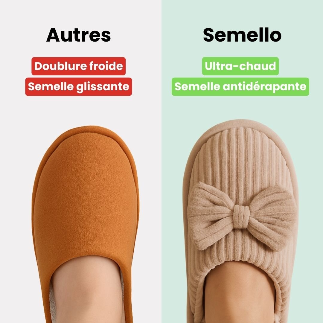 Warm soft-lined winter house slippers in beige, pink, gray and black