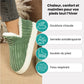 Ultra-soft winter slippers with a plush lining and a contoured supportive footbed