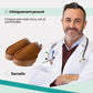 Plush lined orthopedic slippers for cold months, in caramel, khaki, gray and black