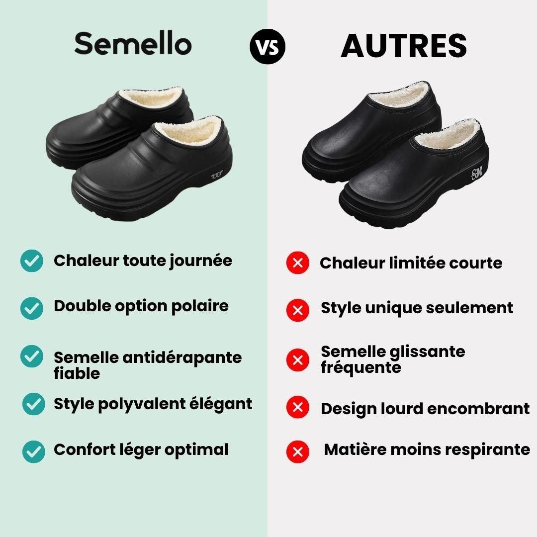 Fleece-lined orthopedic slippers with a non-slip outsole, in black, beige and khaki