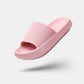 Orthopedic sandals with a contoured footbed for foot pain, in orange, yellow, pink, black and blue