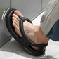 Men's ergonomic sandals with adjustable straps and a contoured orthopedic footbed