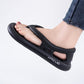 Men's ergonomic sandals with adjustable straps and a contoured orthopedic footbed