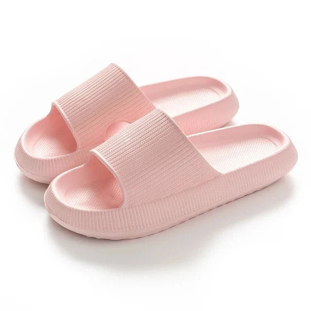 Orthopedic sandals with wide soft straps and a molded footbed for sensitive feet