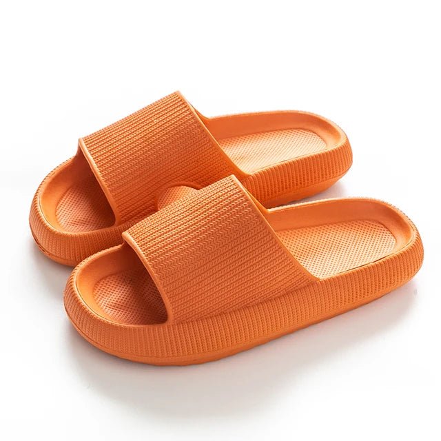 Orthopedic sandals with wide soft straps and a molded footbed for sensitive feet