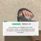 Orthopedic sandals with a wide toe strap that frees the bunion, in black, gray, blue or red