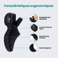 Lightweight orthopedic slide sandals with a cushioned contoured footbed
