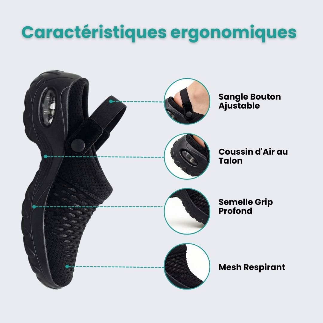 Lightweight orthopedic slide sandals with a cushioned contoured footbed