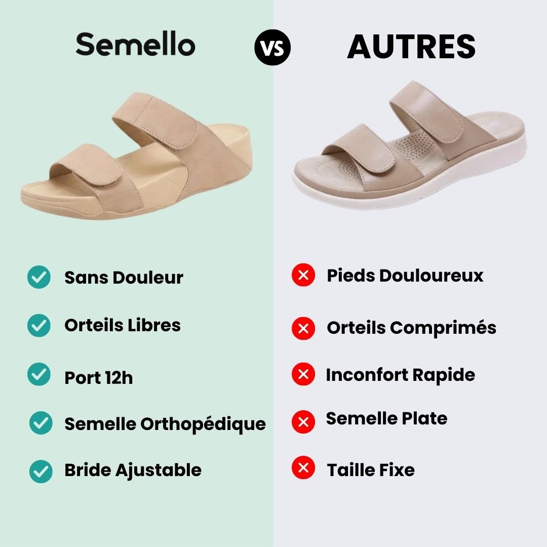Lightweight orthopedic sandals in beige, black and blue with a molded arch-support footbed