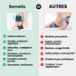 Adjustable support strap wrapped around the arch and heel for plantar fasciitis