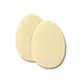Non-slip half insoles for high heels in round or pointed toe shapes, in red, khaki, apricot or black
