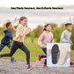 Pair of breathable leather insoles cut to fit inside children's shoes