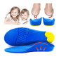 Orthopedic insoles for kids with a molded arch that corrects foot alignment