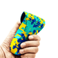 Kids orthopedic insoles with a raised arch, sized to fit inside children's shoes
