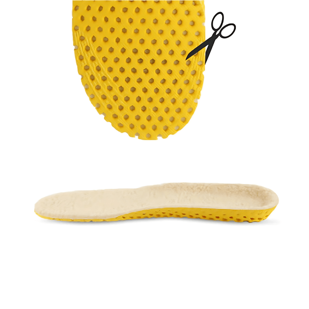 Pair of wool winter insoles that line the inside of the shoe for warmth