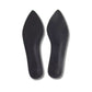Nude leather half insoles placed in high heels under the ball of the foot