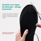 Electric heated insoles with a warming element under the foot, slipped inside work boots