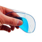 Kids orthopedic insoles with a raised arch and cupped heel for flat feet