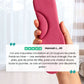 Pink and yellow thermal insoles with an insulating top layer, trimmed to fit inside winter boots